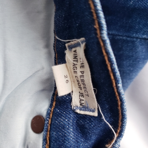 MADEWELL The Perfect Vintage Crop Jean in Bellbrook Wash AE160 26 - Picture 6 of 14